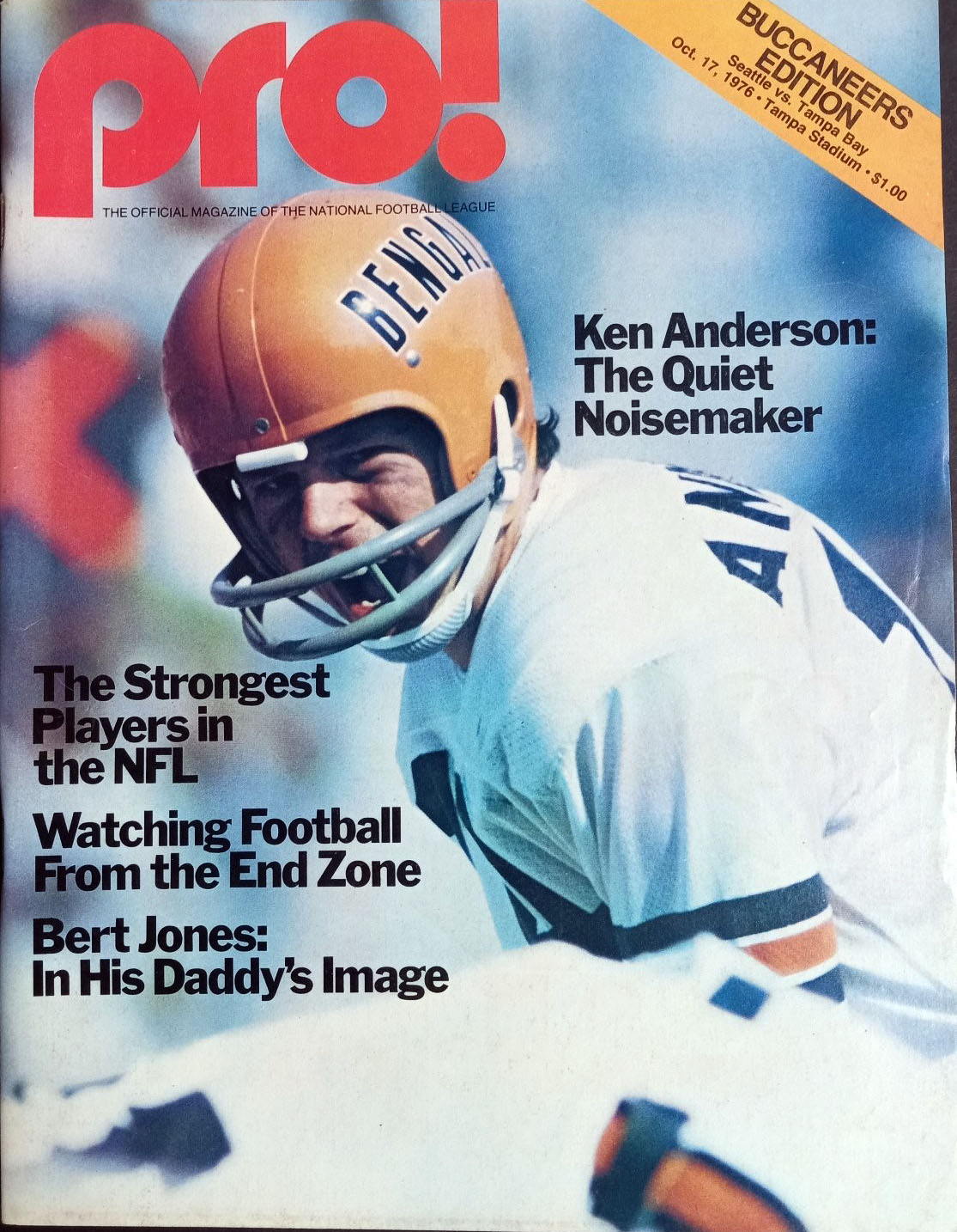 Seattle Seahawks vs. Tampa Bay Buccaneers (October 17, 1976)