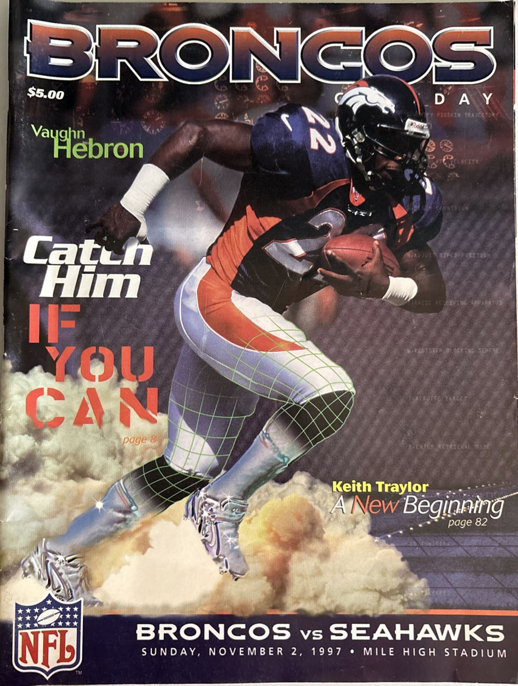 Denver Broncos vs. Seattle Seahawks (November 2, 1997)