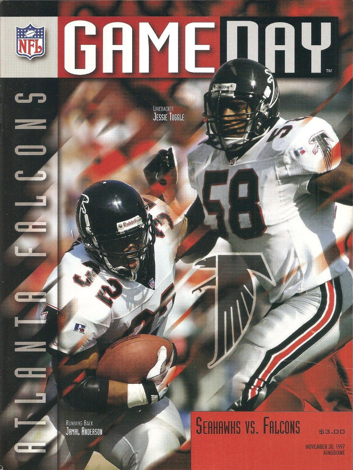 Seattle Seahawks vs. Atlanta Falcons (November 30, 1997)