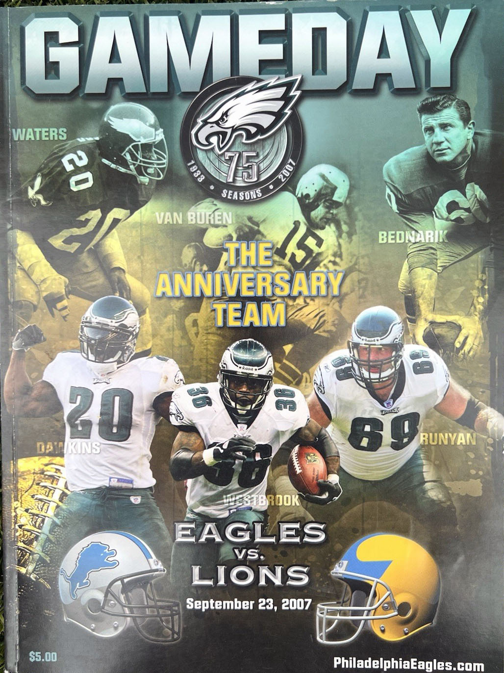 Philadelphia Eagles vs. Detroit Lions (September 23, 2007)