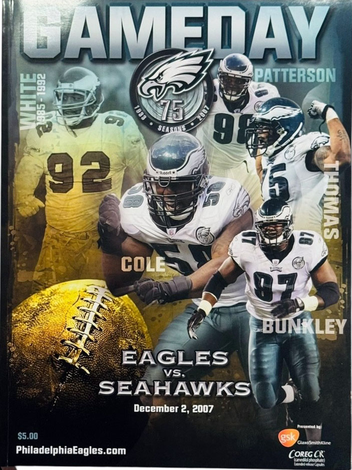 Philadelphia Eagles vs. Seattle Seahawks (December 2, 2007)