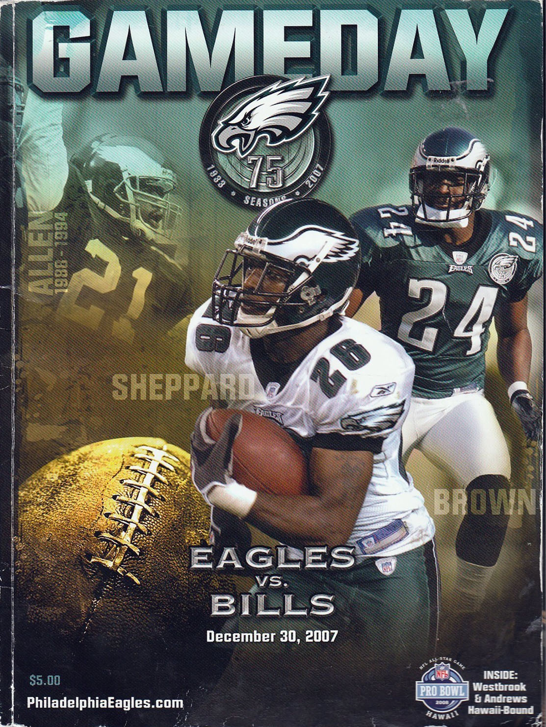 Philadelphia Eagles vs. Buffalo Bills (December 30, 2007)