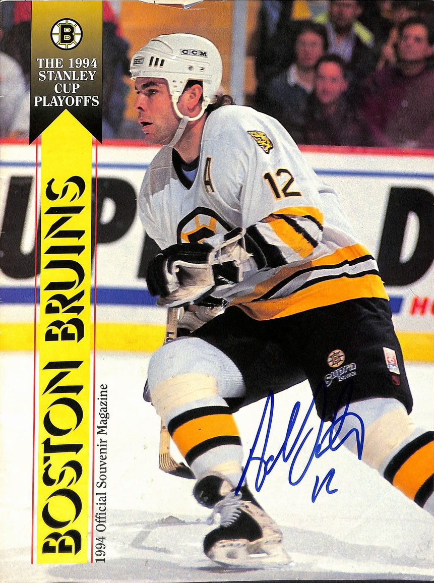 1994 Boston Bruins playoff program