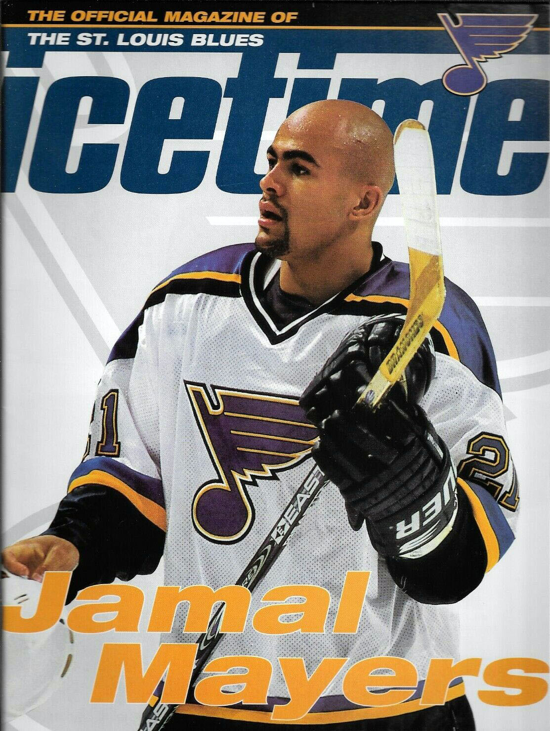1999-2000 St. Louis Blues program