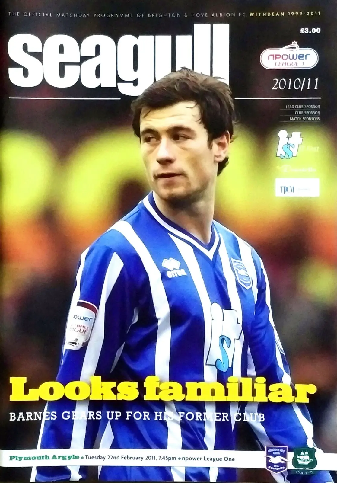 Brighton & Hove Albion vs. Plymouth Argyle (February 23, 2011)