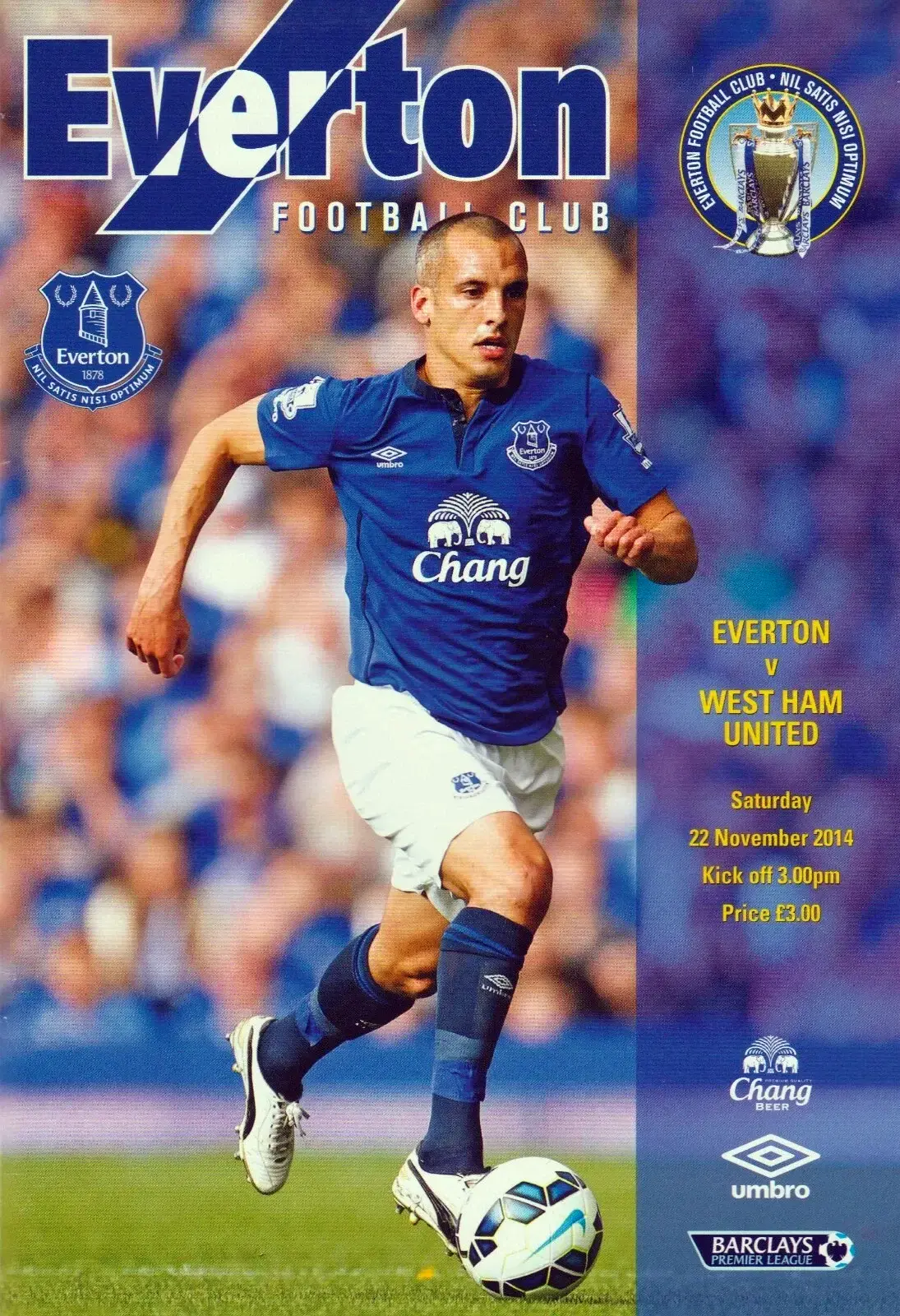Everton vs. West Ham United (November 22, 2014)