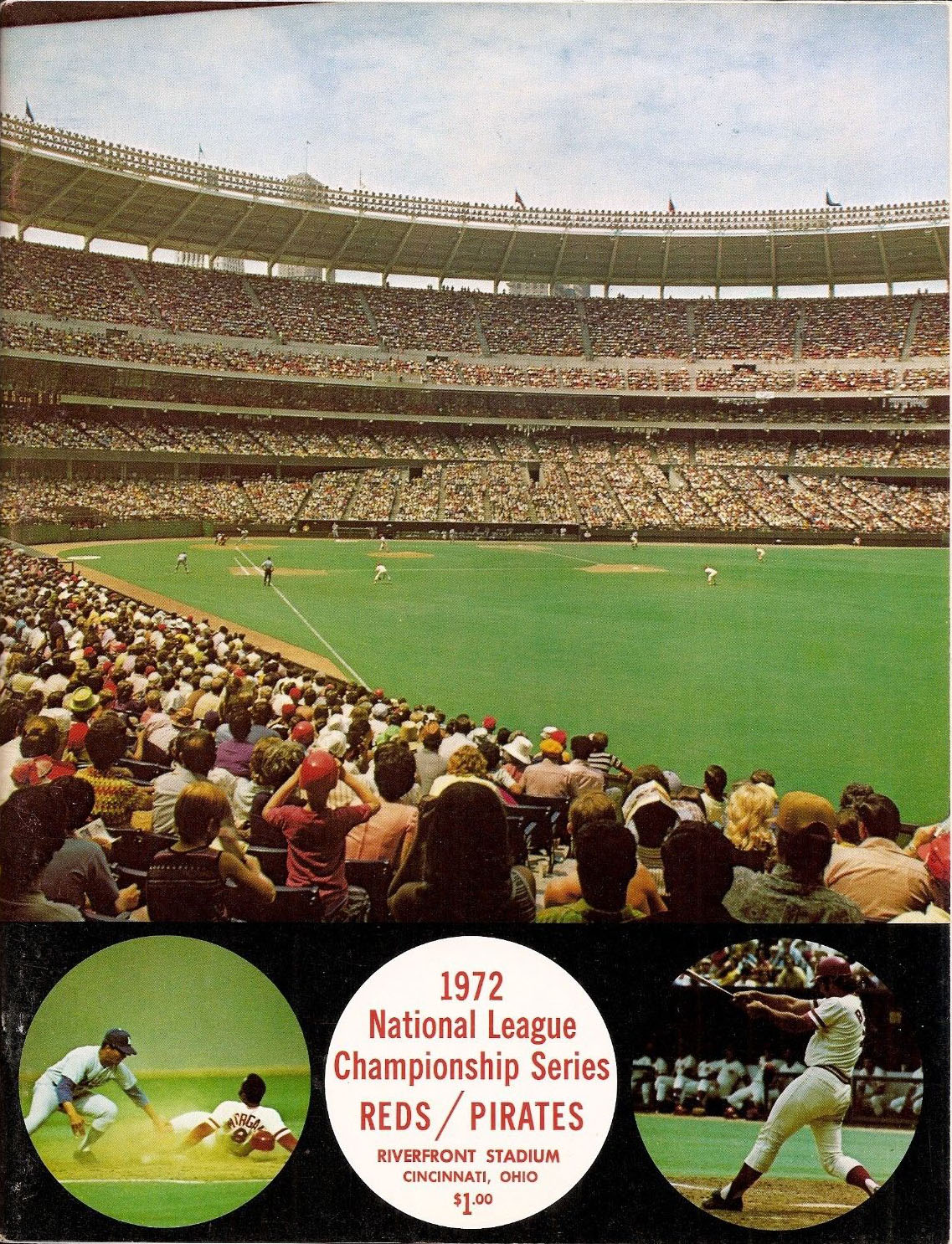 1972 Cincinnati Reds NLCS program