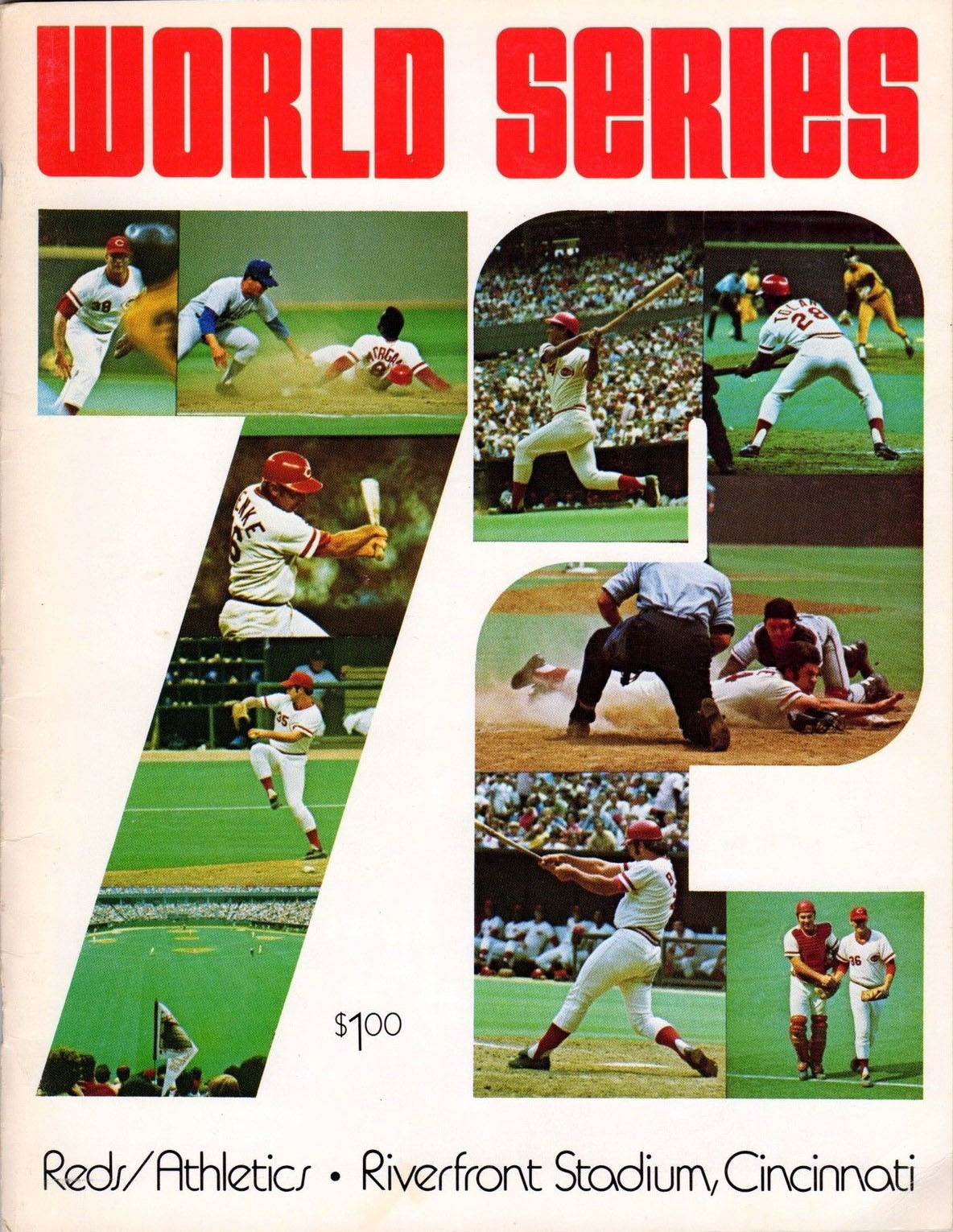 1972 Cincinnati Reds World Series program