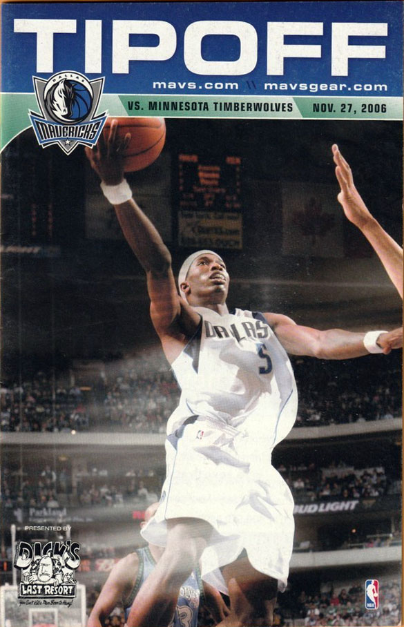 2006-07 Dallas Mavericks program