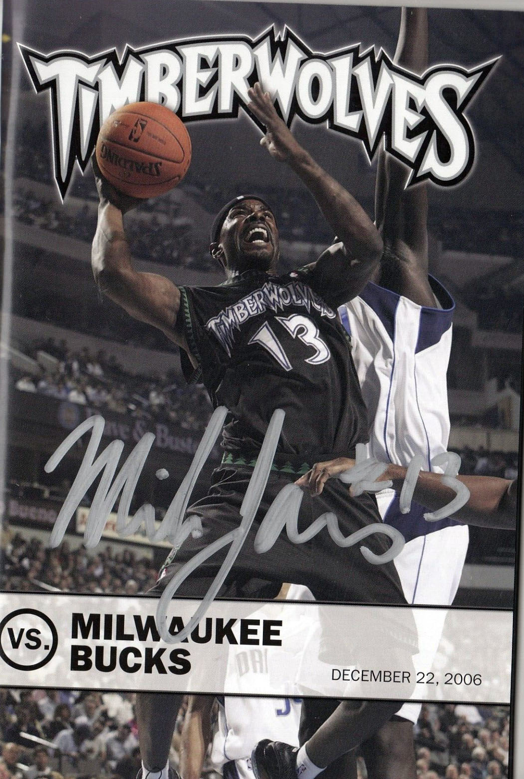 2006-07 Minnesota Timberwolves program