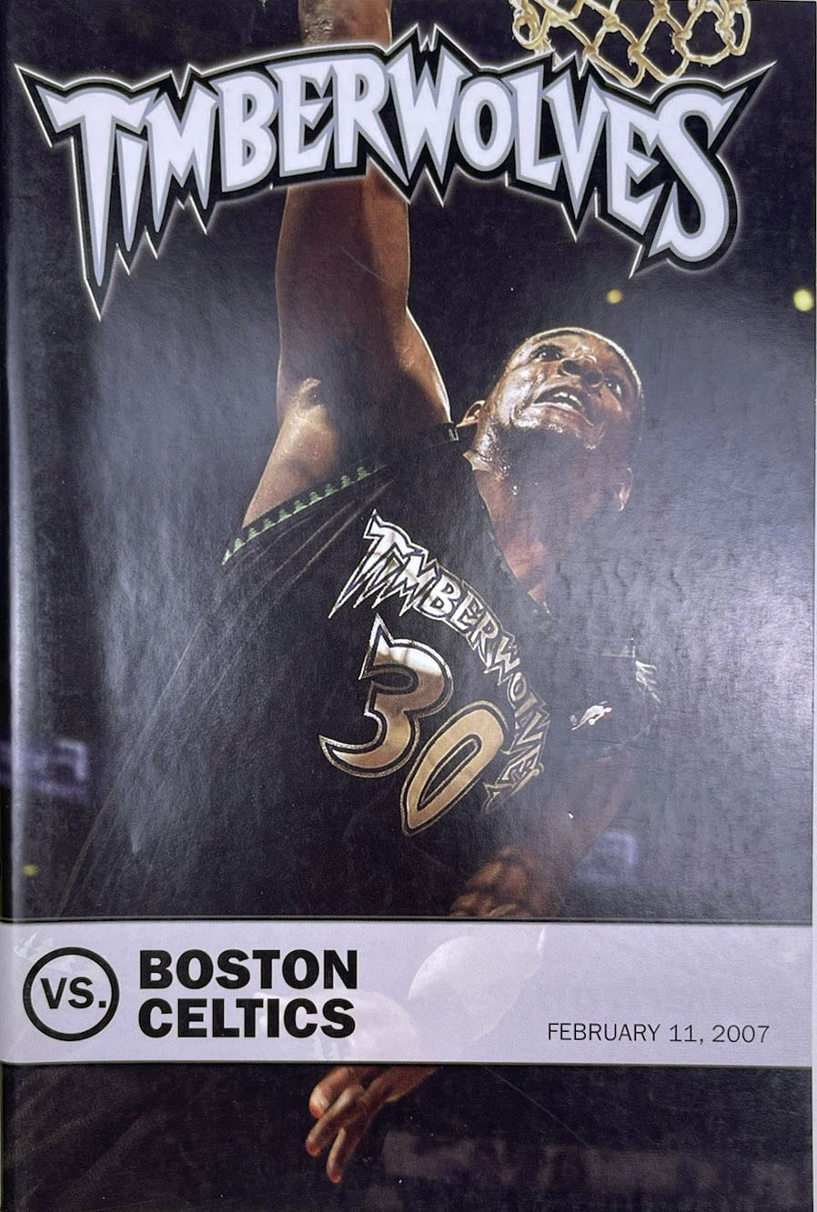 2006-07 Minnesota Timberwolves program