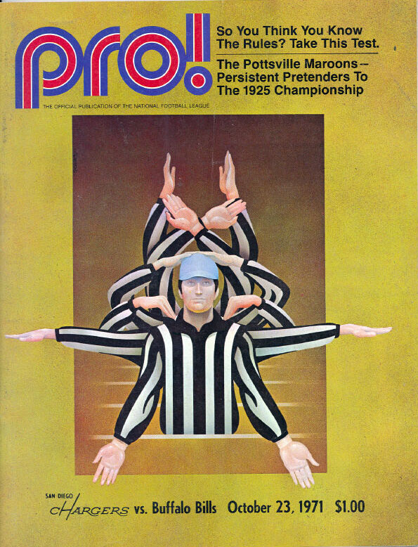 San Diego Chargers vs. Buffalo Bills (October 23, 1971)