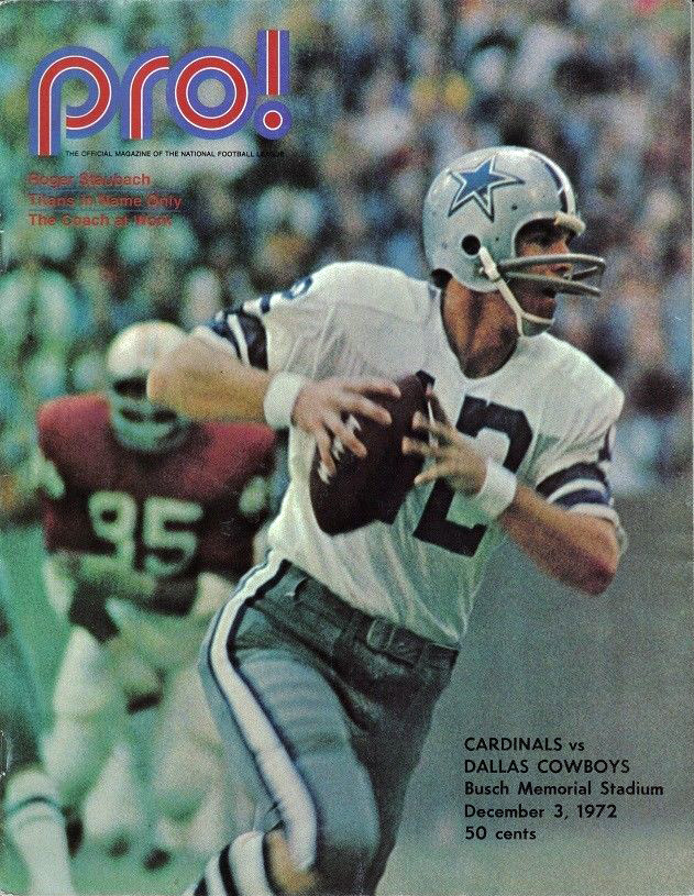 St. Louis Cardinals vs. Dallas Cowboys (December 3, 1972)