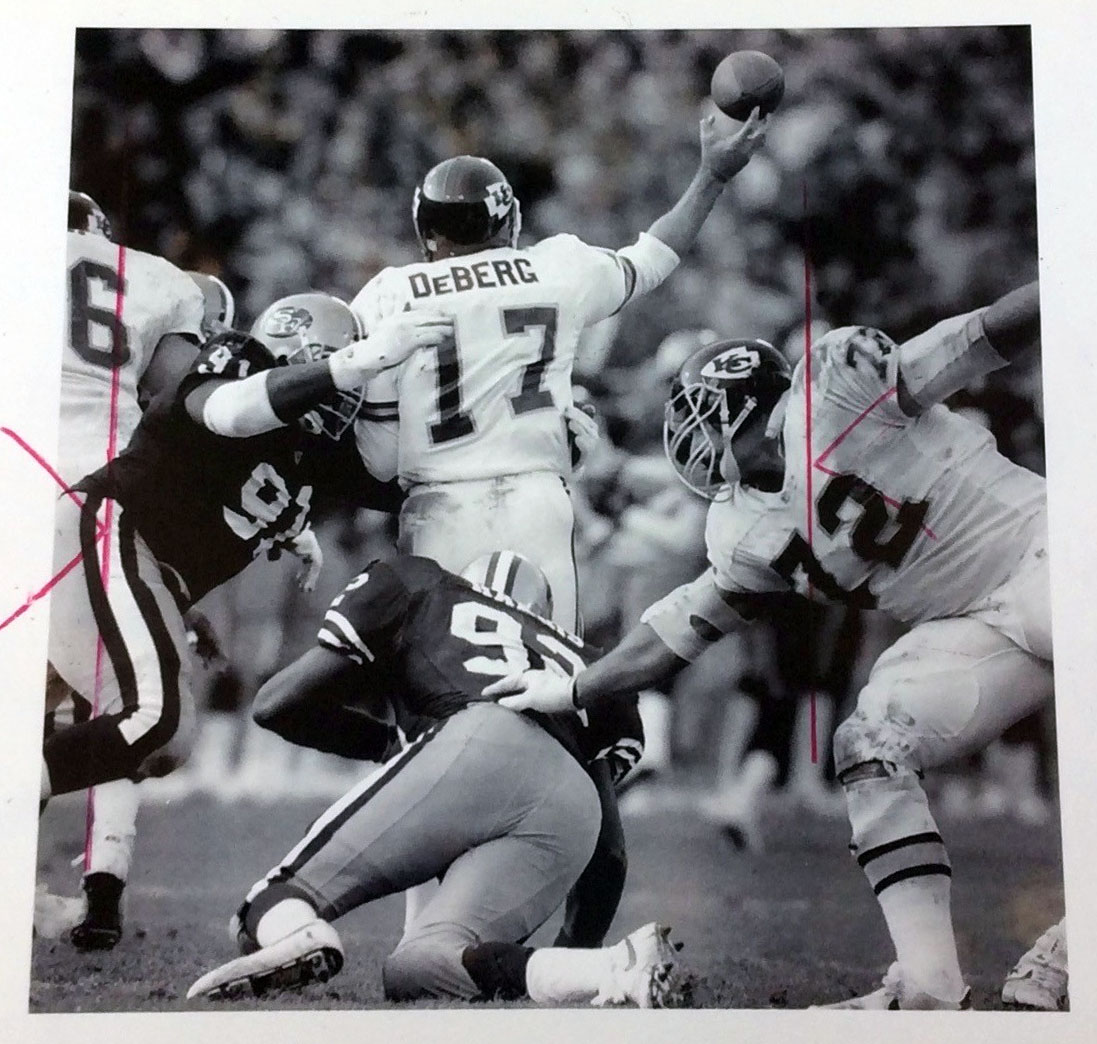 1991 Steve DeBerg Press Photo