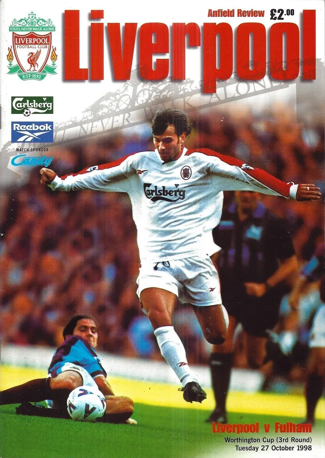 Liverpool vs. Fulham (October 27, 1998)