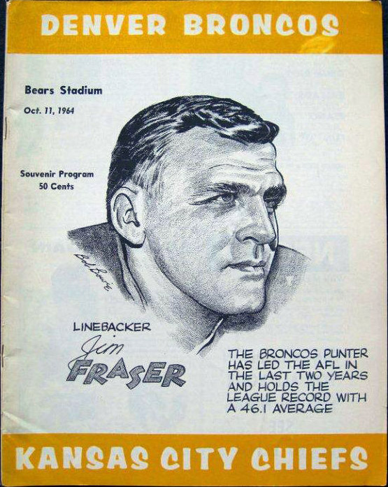 Denver Broncos vs. Kansas City Chiefs (October 11, 1964)
