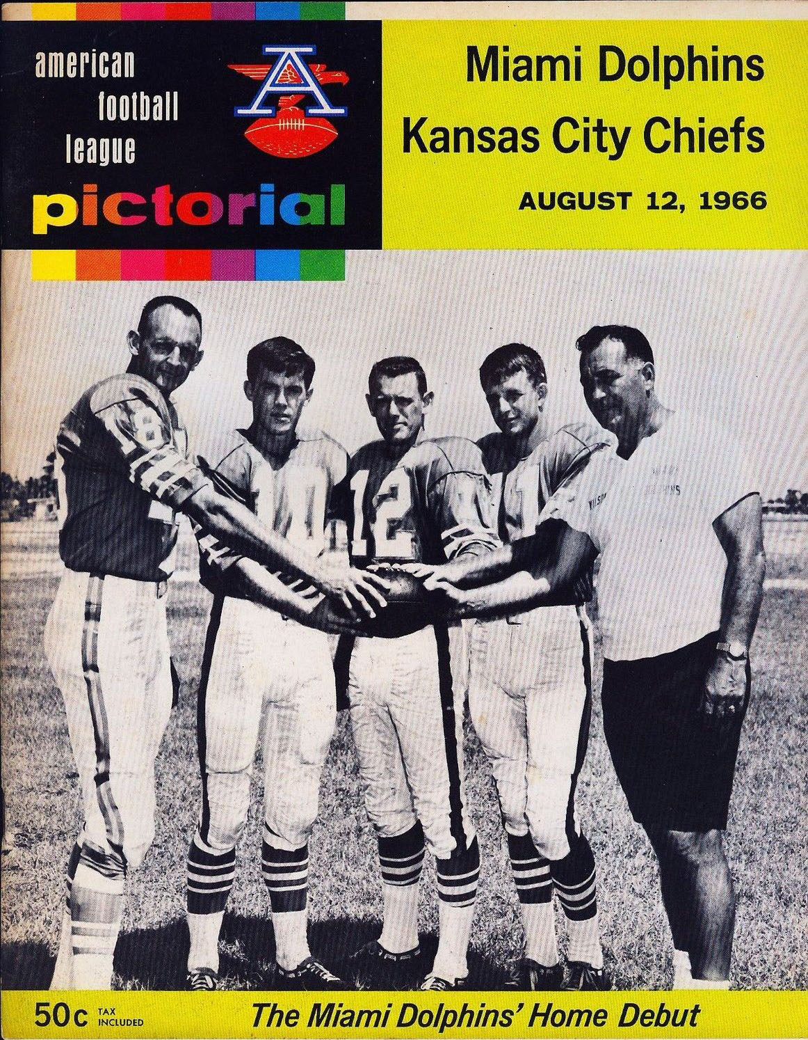 Miami Dolphins vs. Kansas City Chiefs (August 12, 1966)