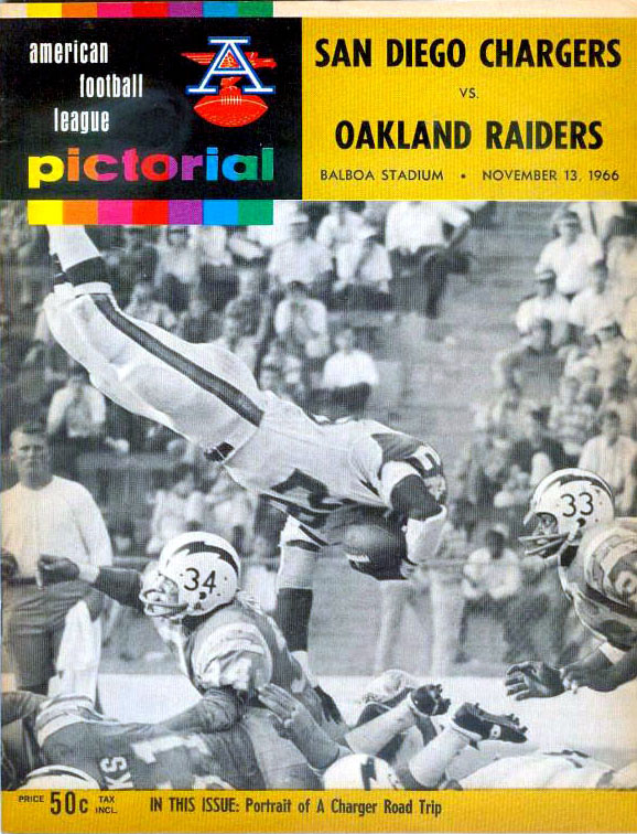 San Diego Chargers vs. Oakland Raiders (November 13, 1966)