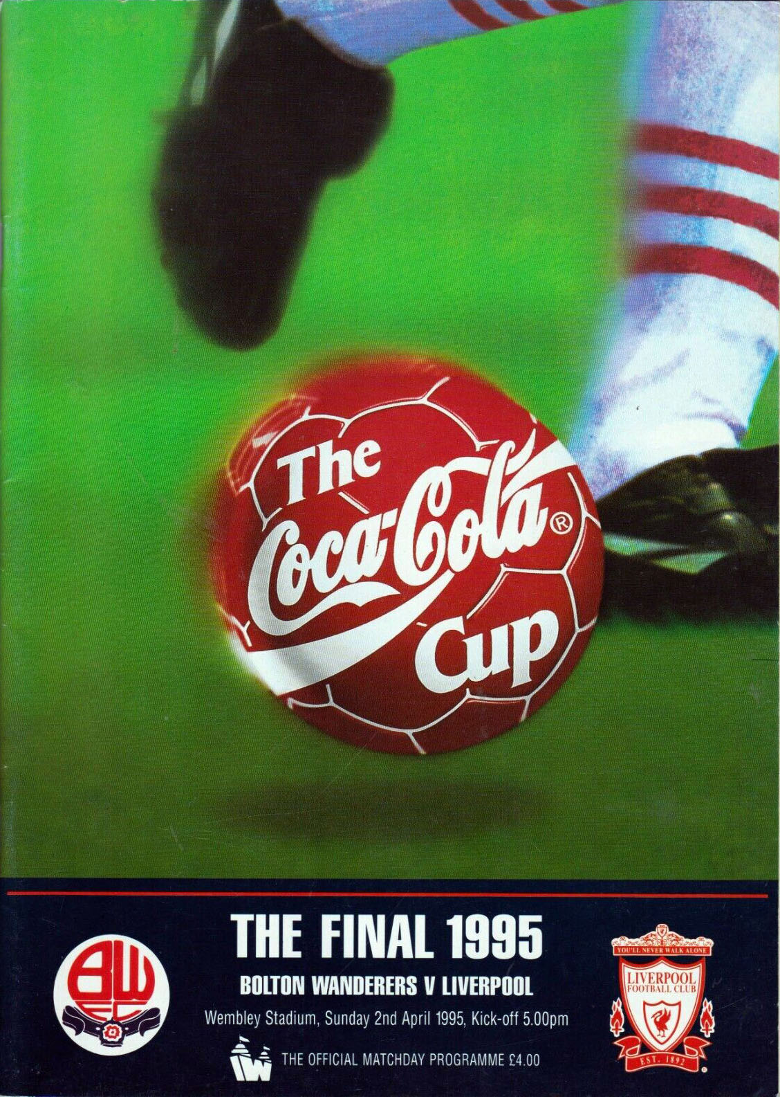 Bolton Wanderers vs. Liverpool (April 2, 1995)