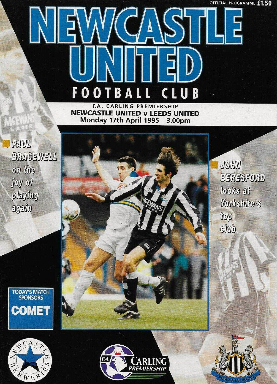 Newcastle United vs. Leeds United (April 17, 1995)