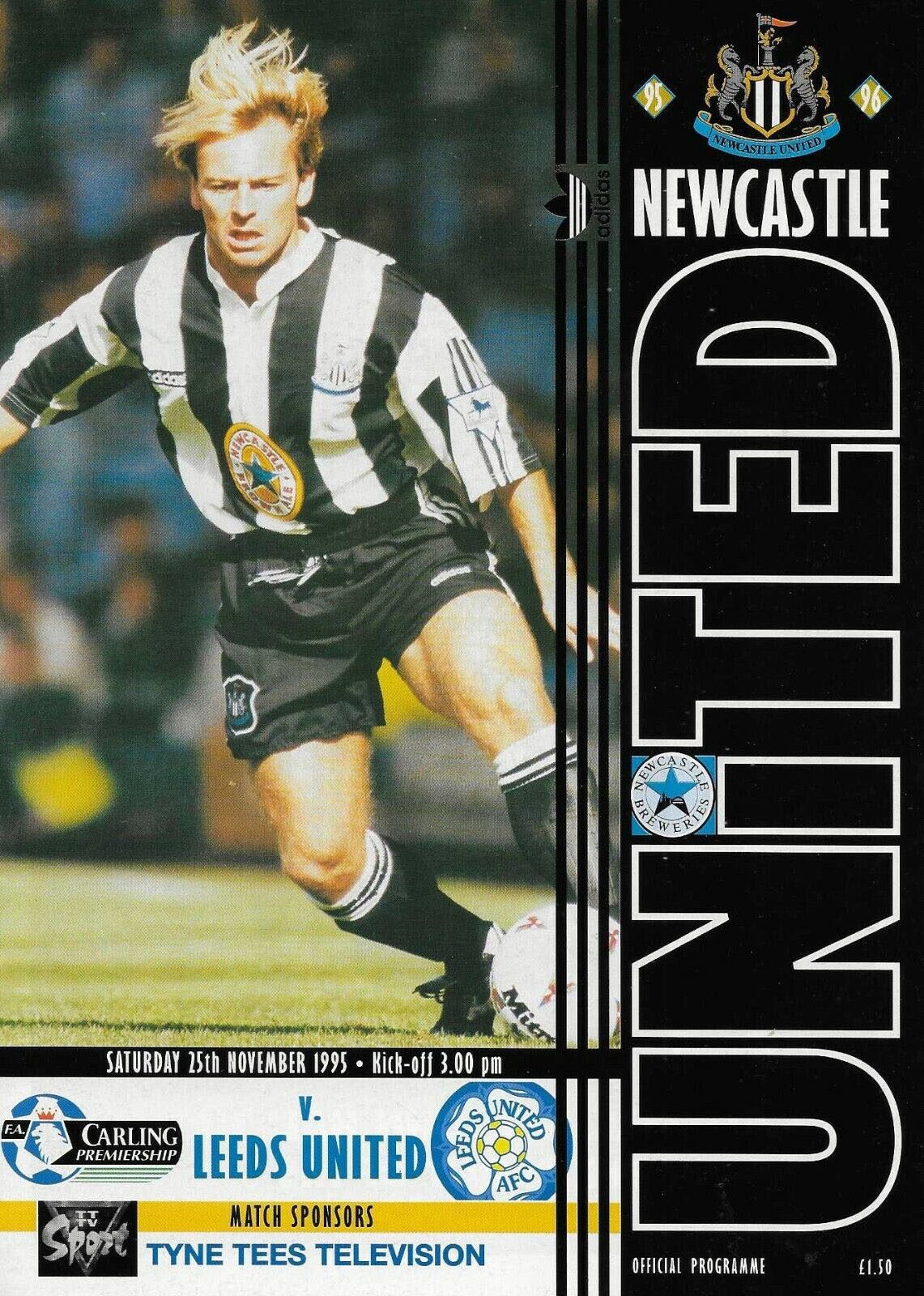 Newcastle United vs. Leeds United (November 25, 1995)