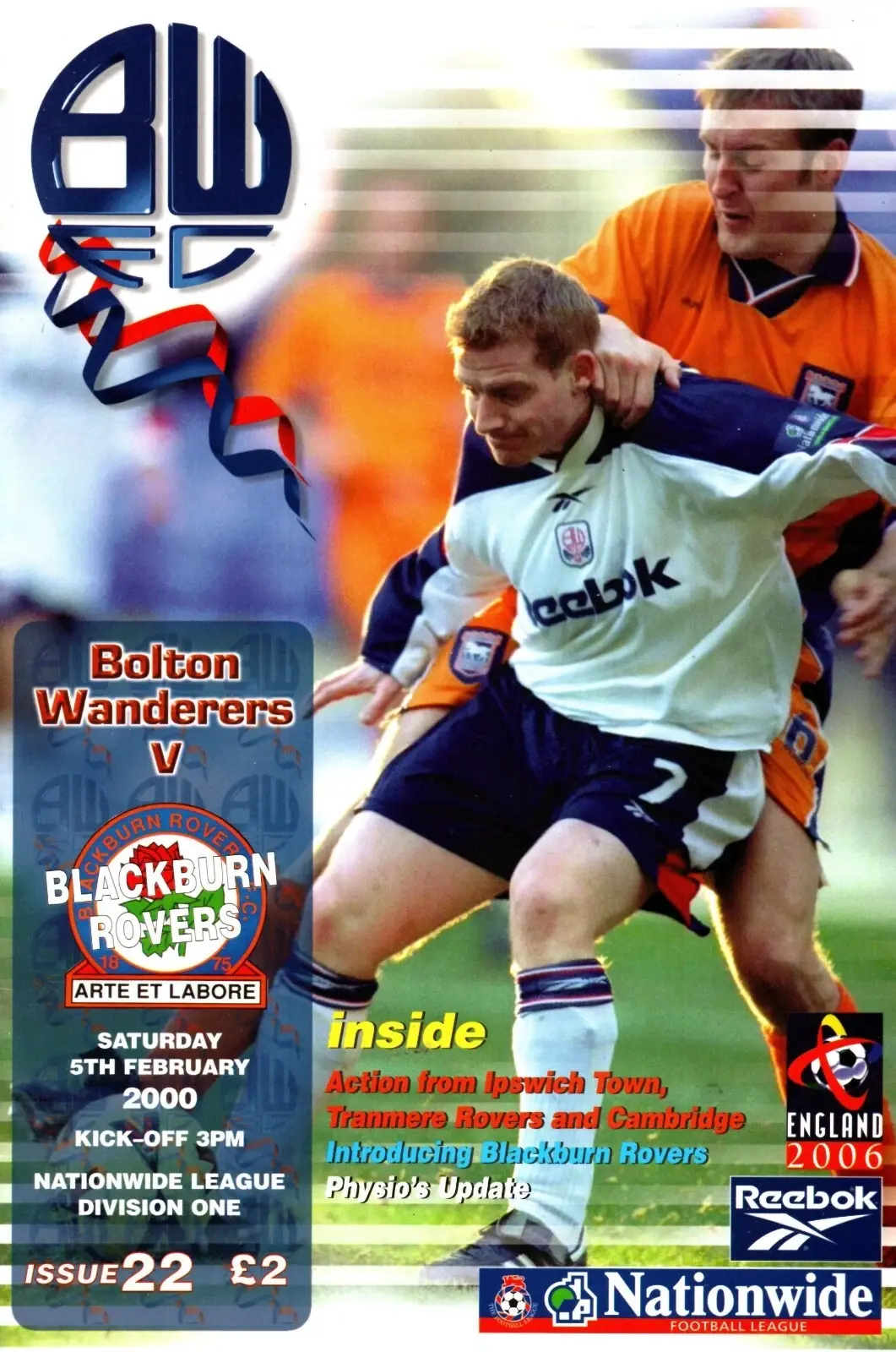 Bolton Wanderers vs. Blackburn Rovers (February 5, 2000)