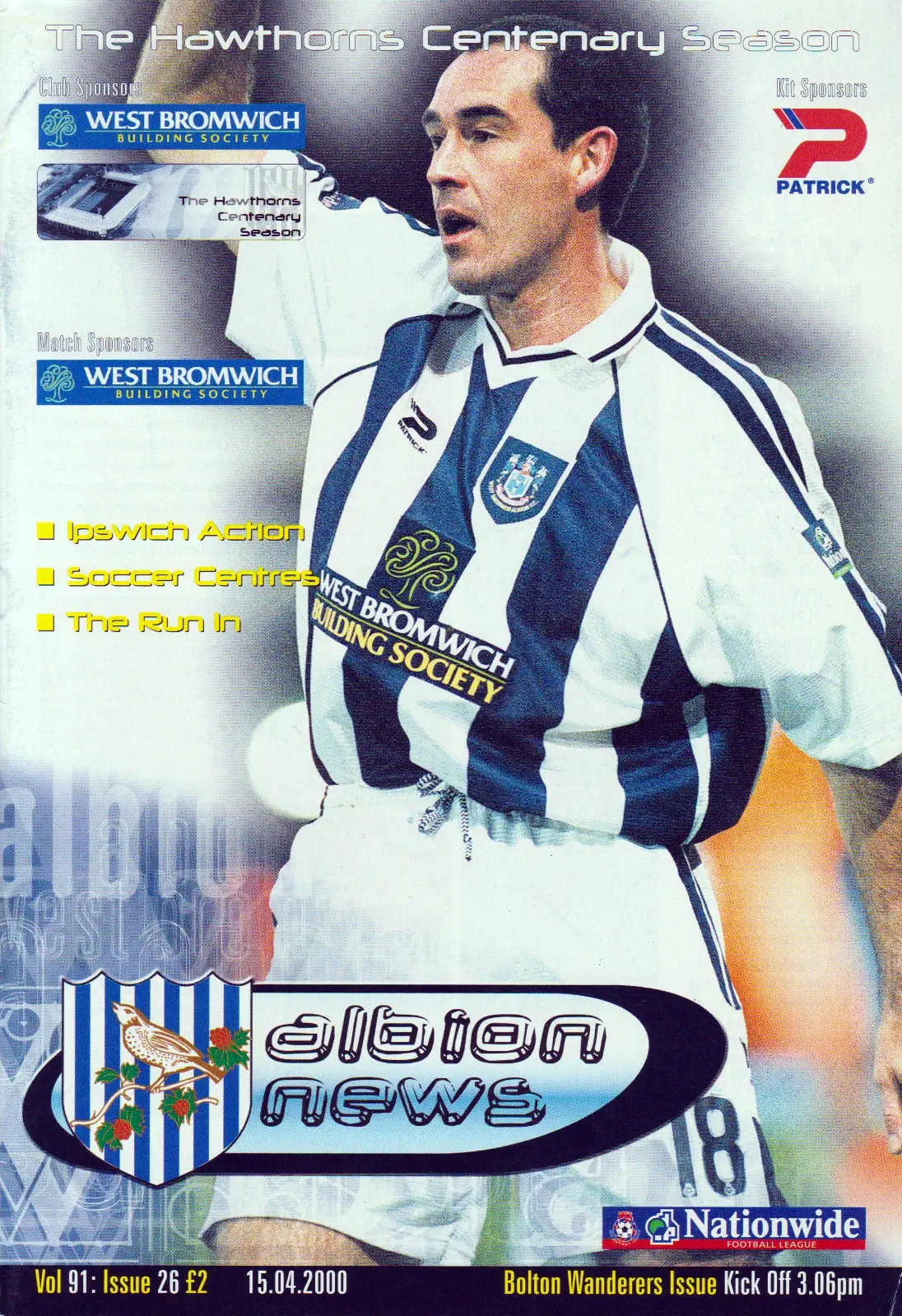 West Bromwich Albion vs. Bolton Wanderers (April 15, 2000)