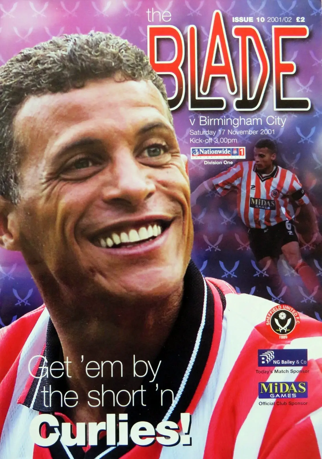 Sheffield United vs, Birmingham City (November 17, 2001)