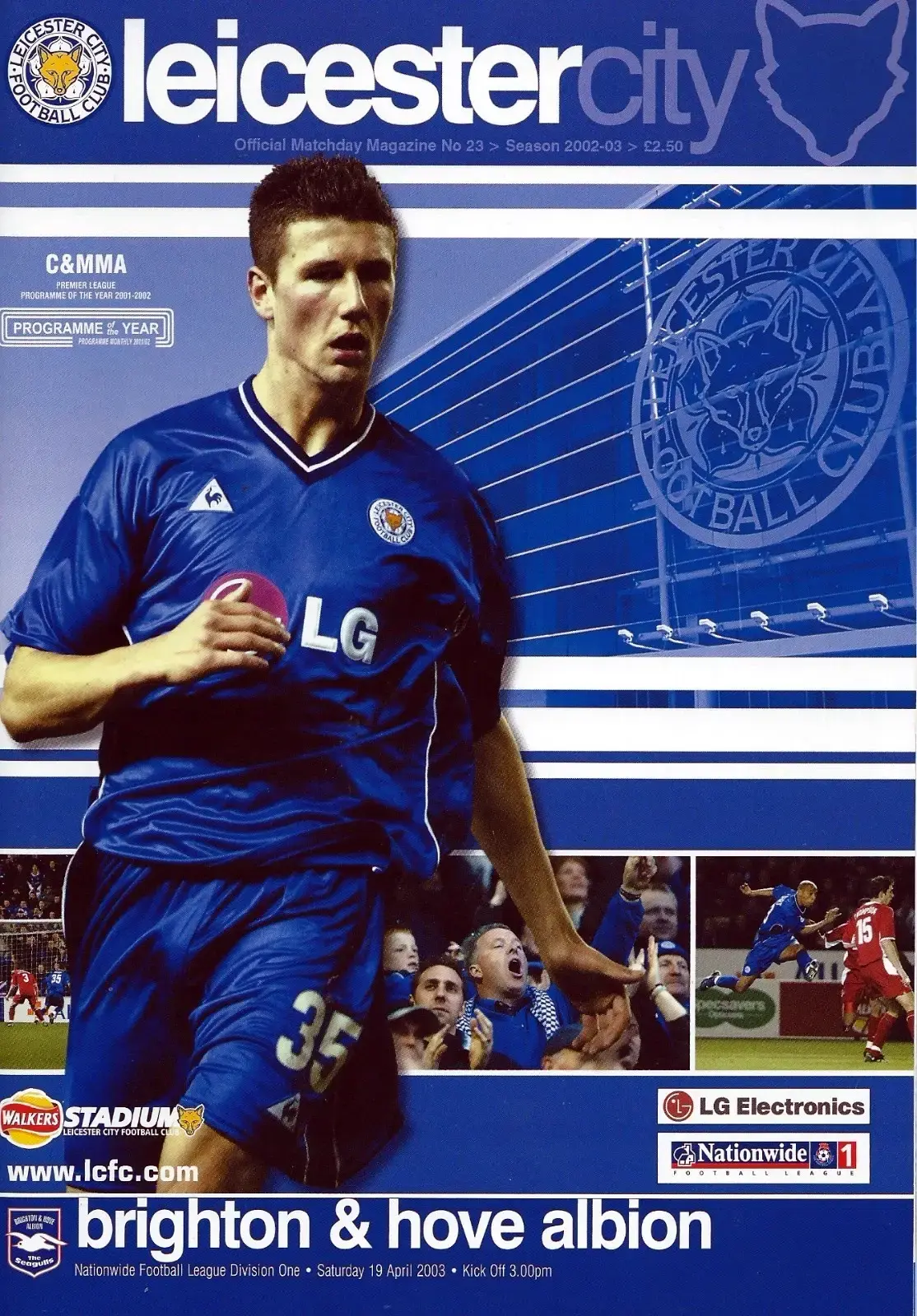 Leicester City vs. Brighton & Hove Albion (April 19, 2003)