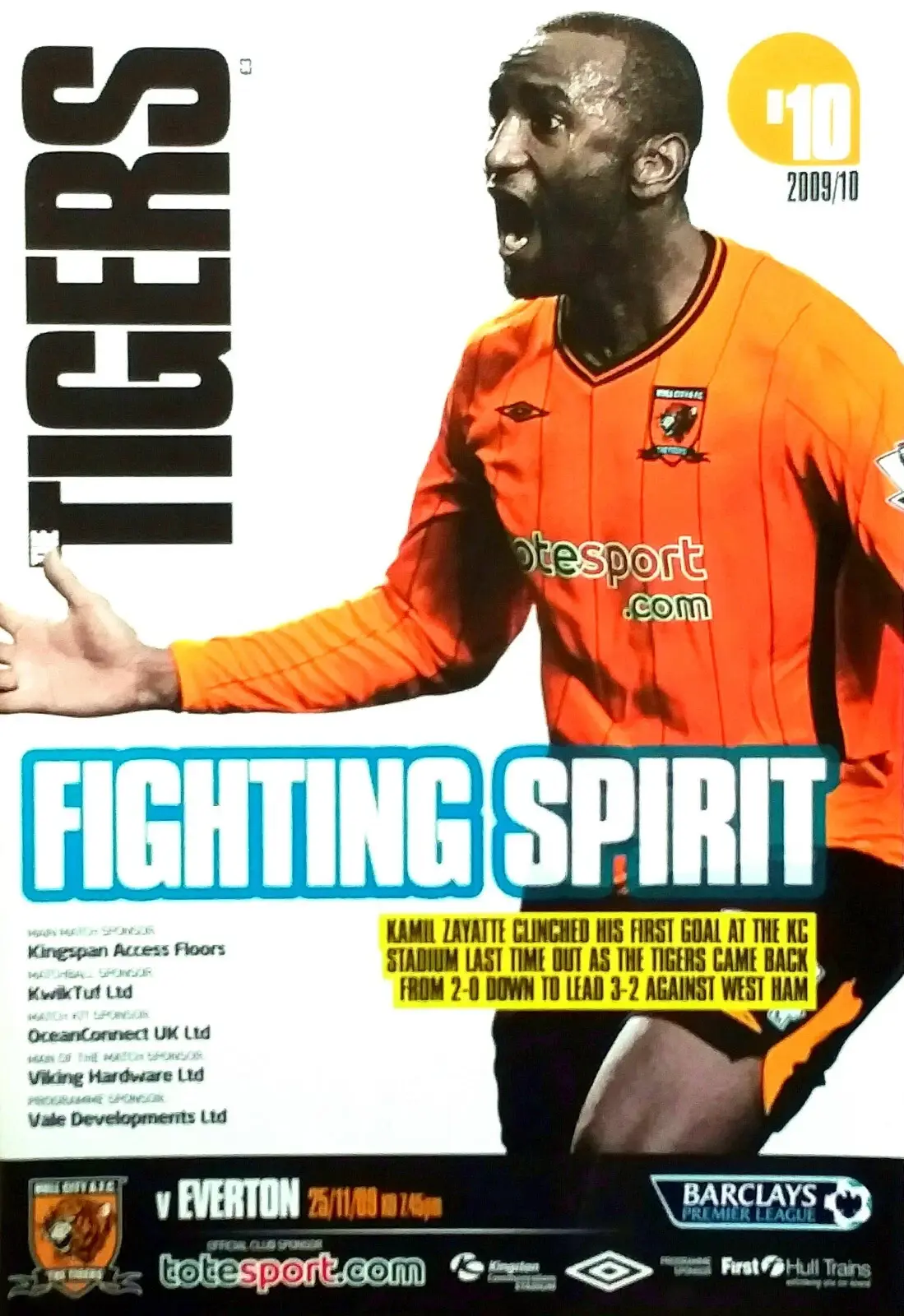 Hull City vs. Everton (November 25, 2009)