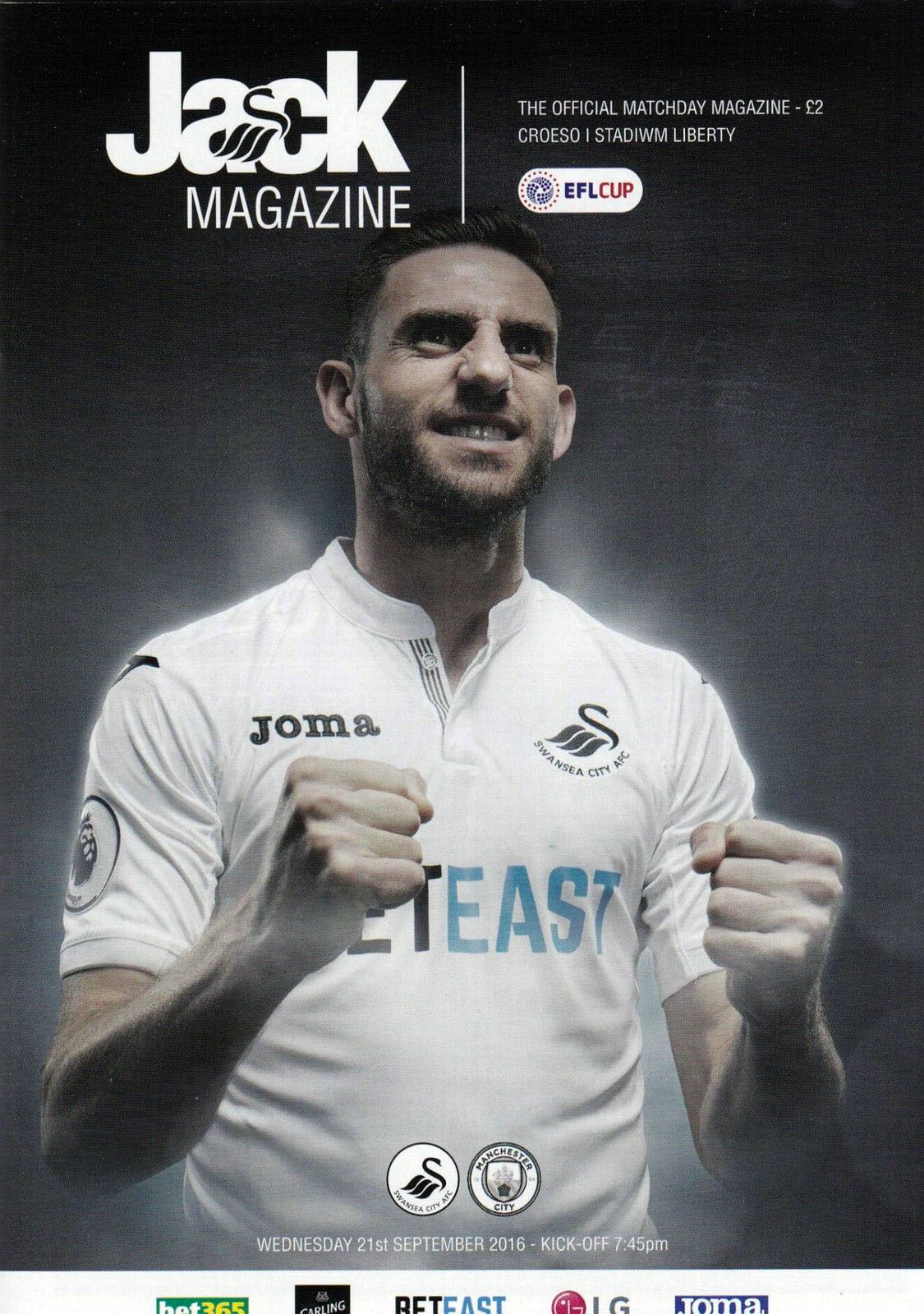 Swansea City vs. Manchester City (September 21, 2016)