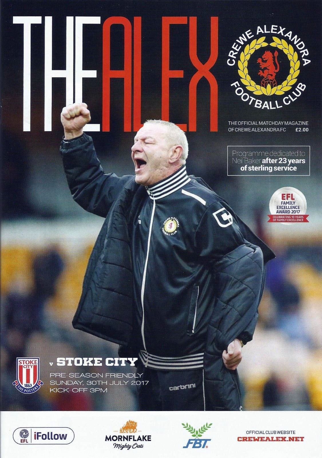 Crewe Alexandra vs. Stoke City (July 30, 2017)