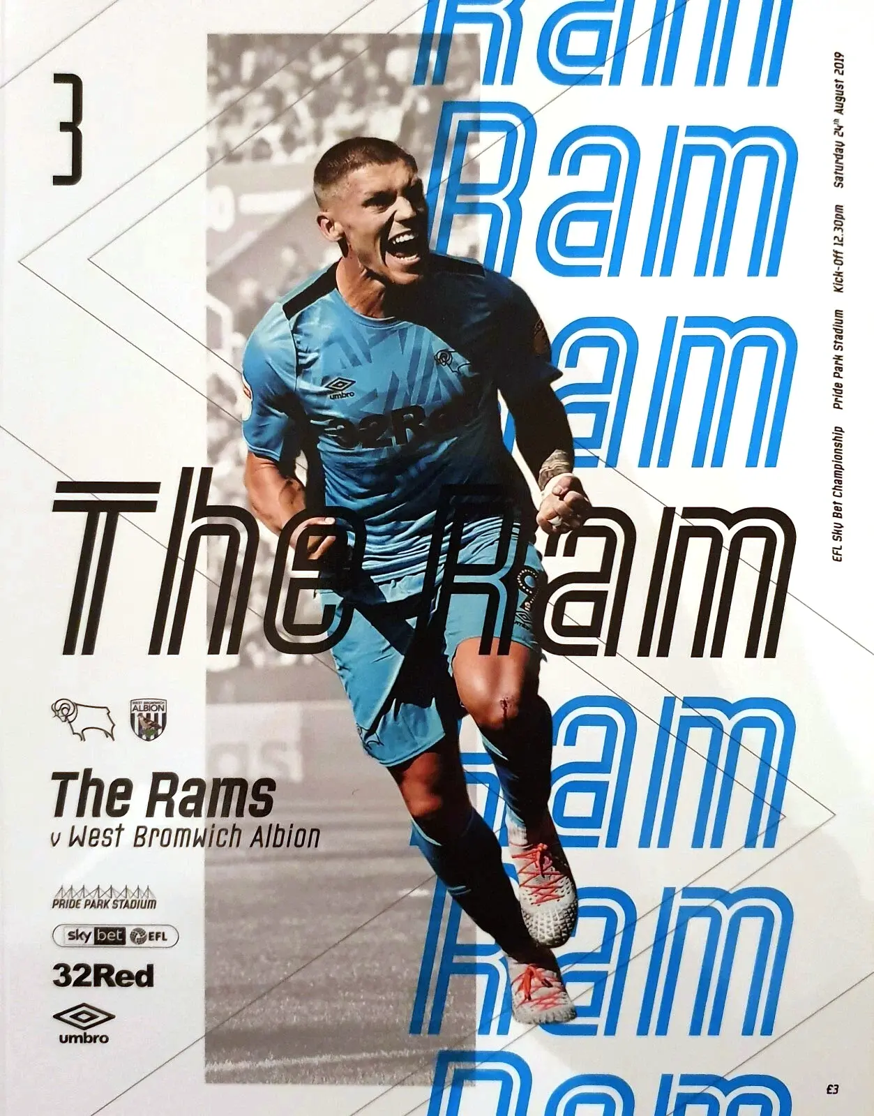 Derby County vs. West Bromwich Albion (August 24, 2019)