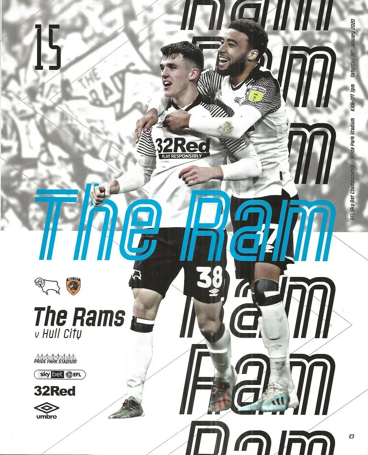 Derby County vs. Hull City (January 18, 2020)
