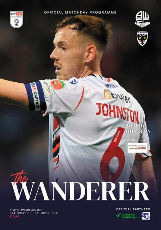 Bolton Wanderers vs. AFC Wimbledon (September 6, 2025)
