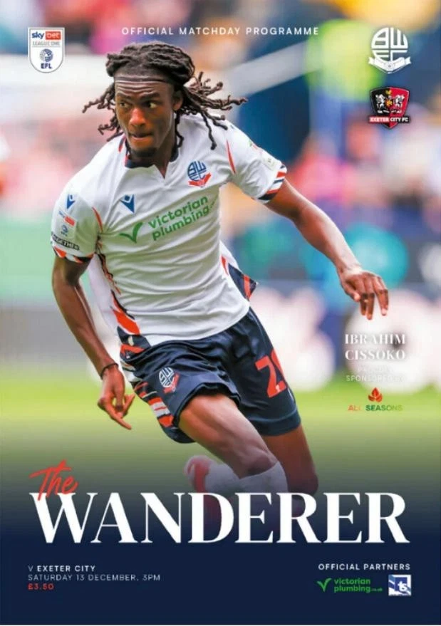 Bolton Wanderers vs. Exeter City (December 13, 2025)