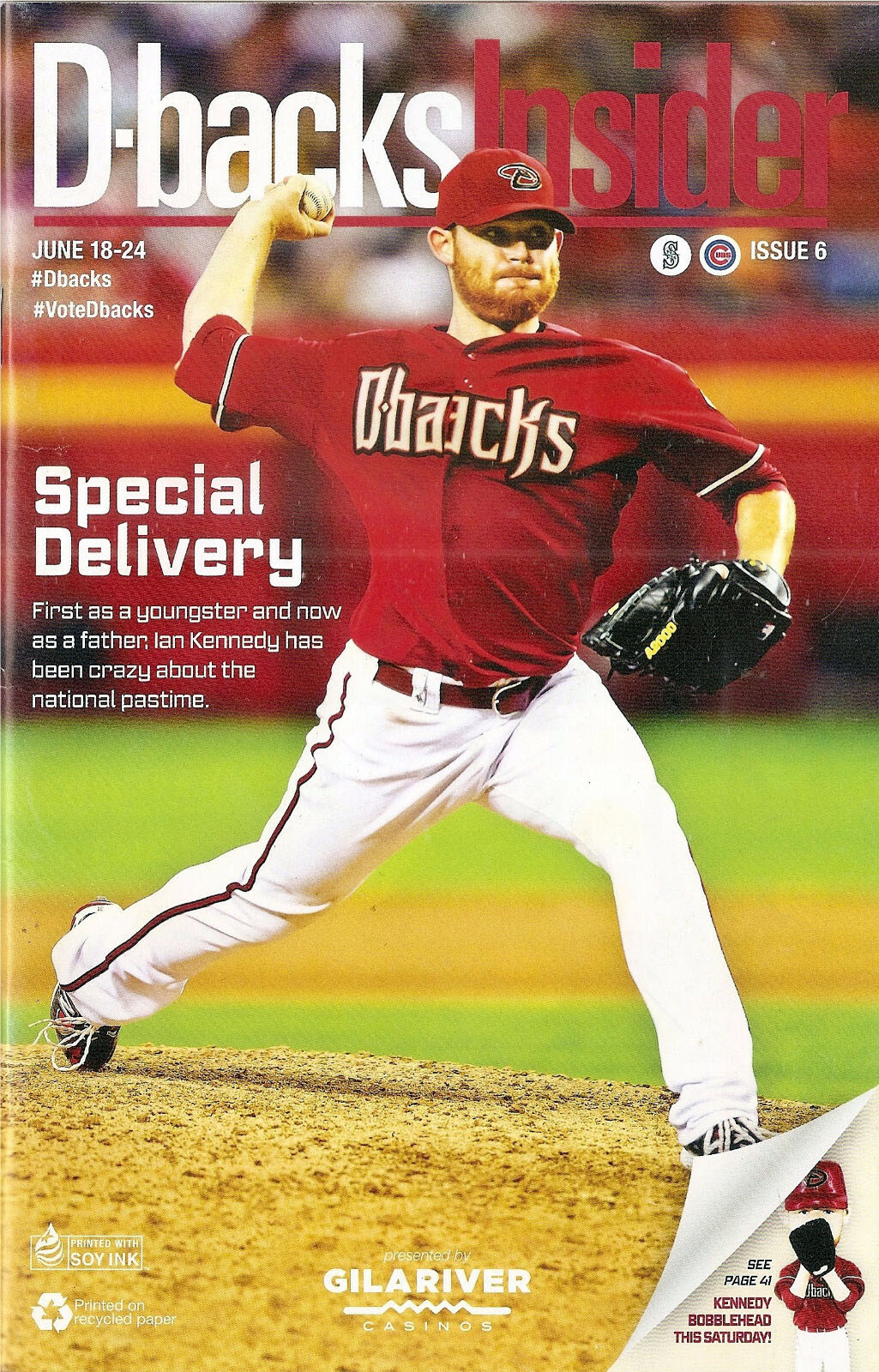 2012 Arizona Diamondbacks program