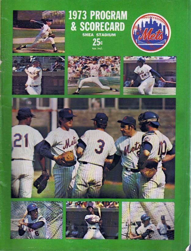 1973 New York Mets program