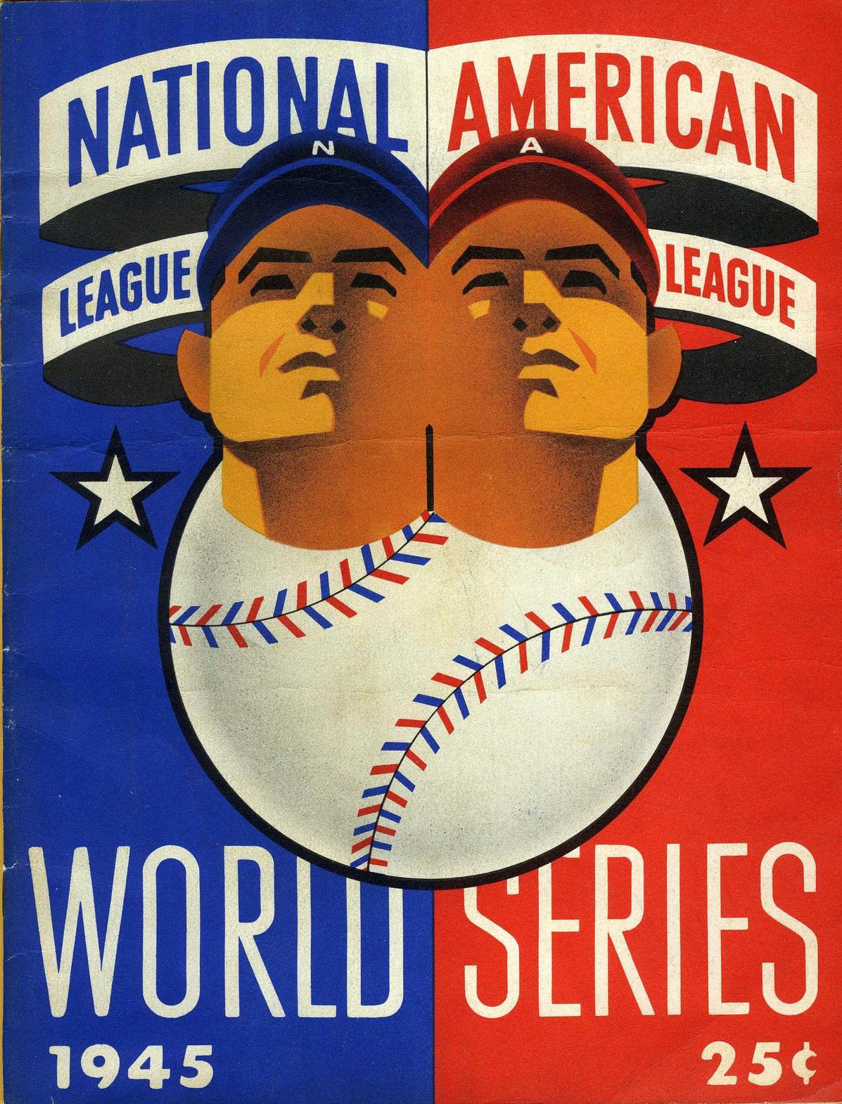 1945 Chicago Cubs World Series program