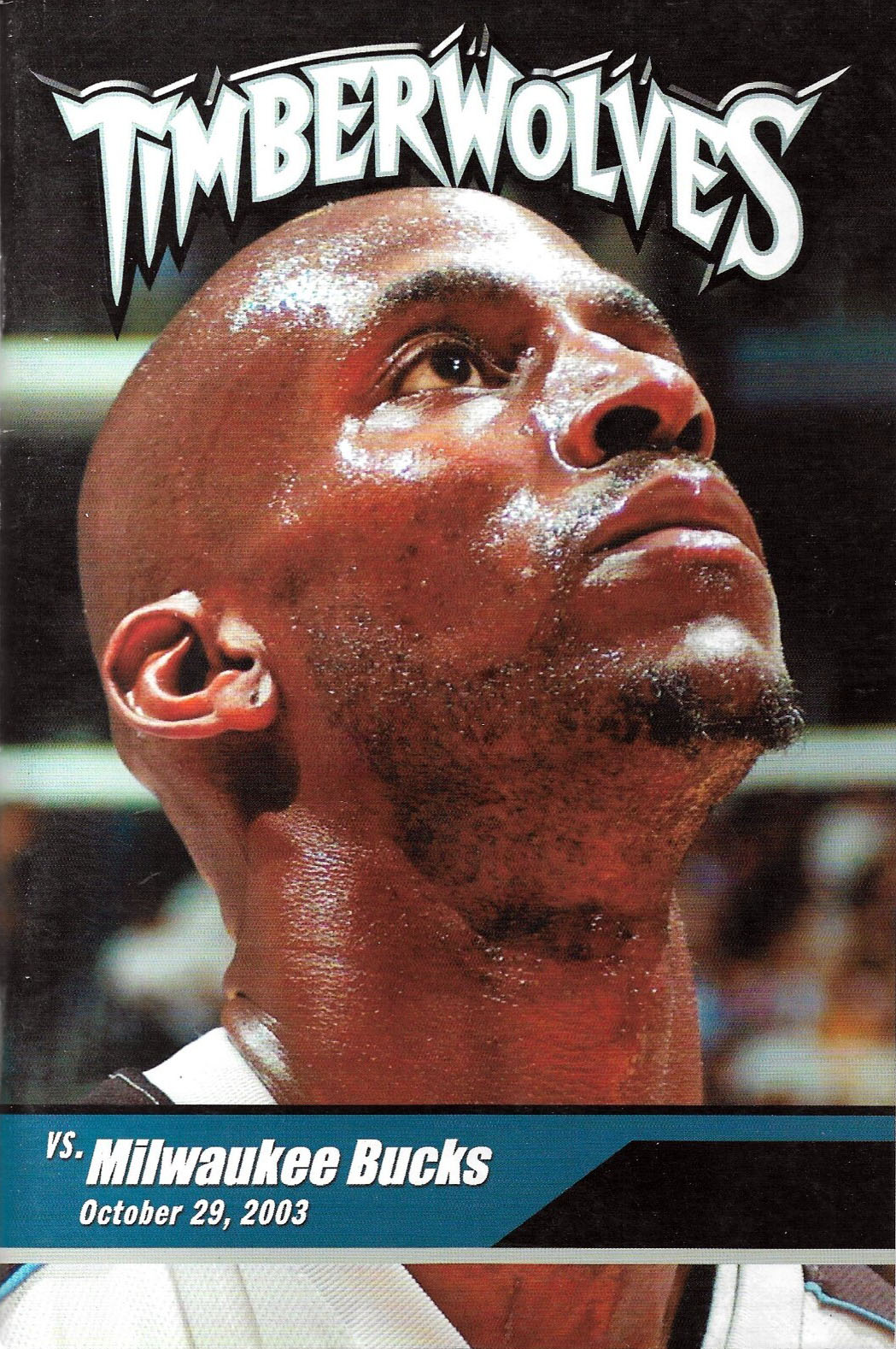 2003-04 Minnesota Timberwolves program