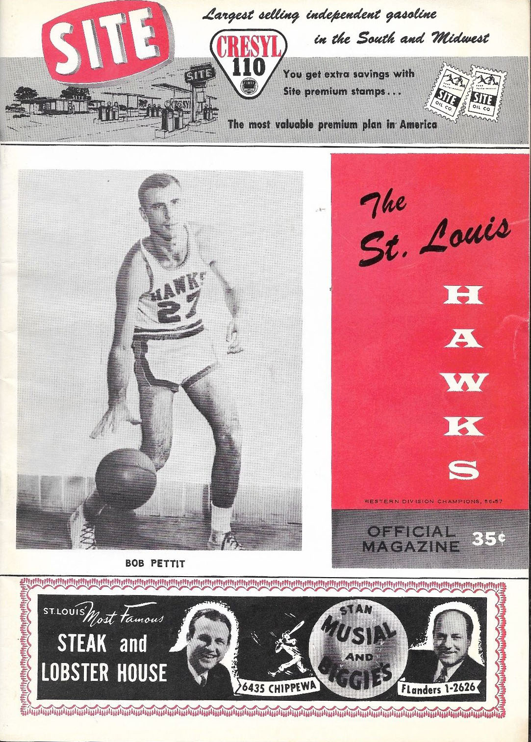 1957-58 St. Louis Hawks