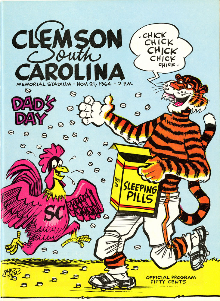 Clemson Tigers vs. South Carolina Gamecocks (November 21, 1964)