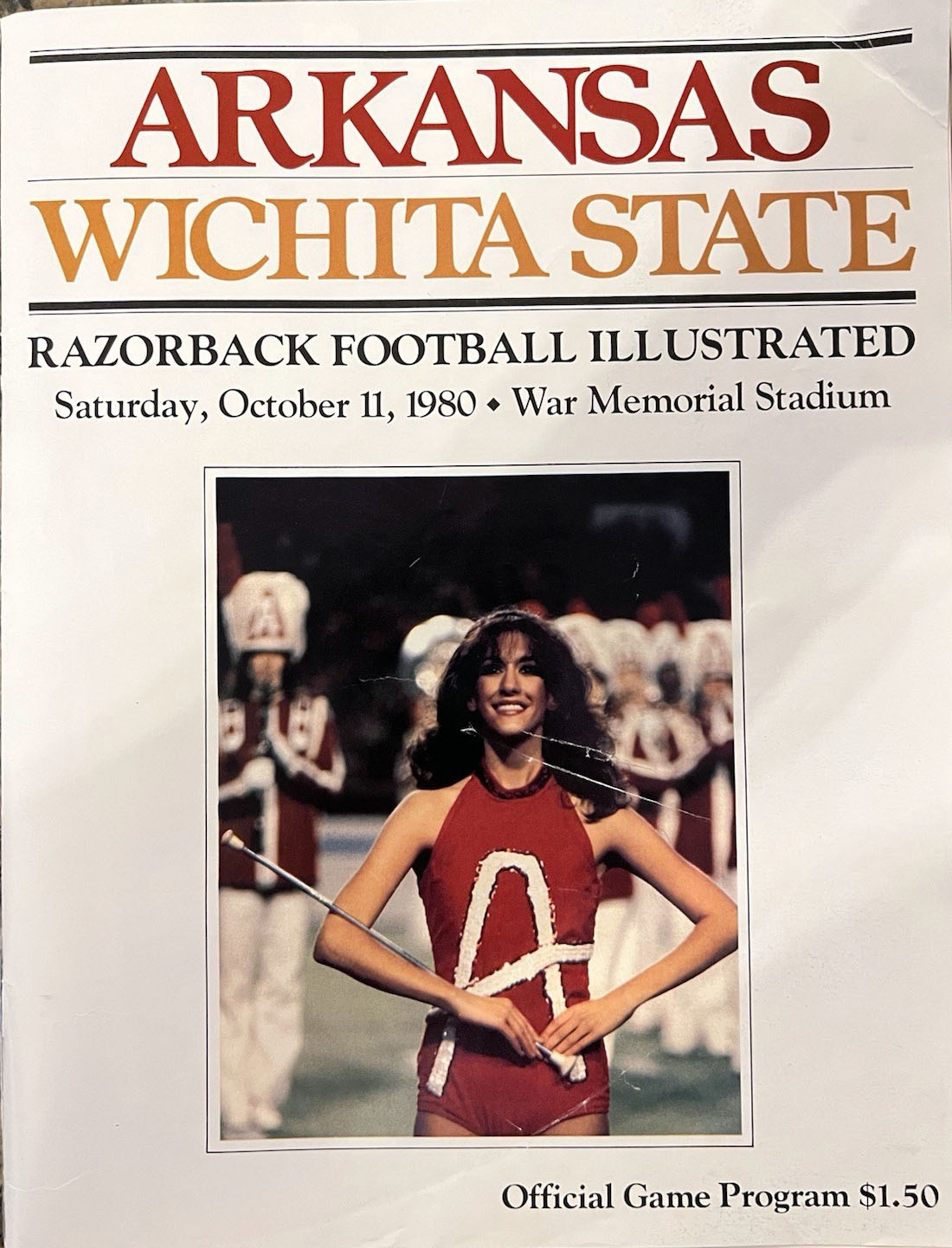 Arkansas Razorbacks vs. Wichita State Shockers (October 11, 1980)
