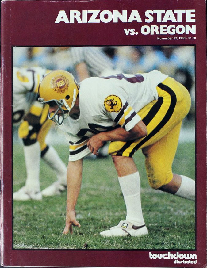 Arizona State Sun Devils vs. Oregon Ducks (November 22, 1980)
