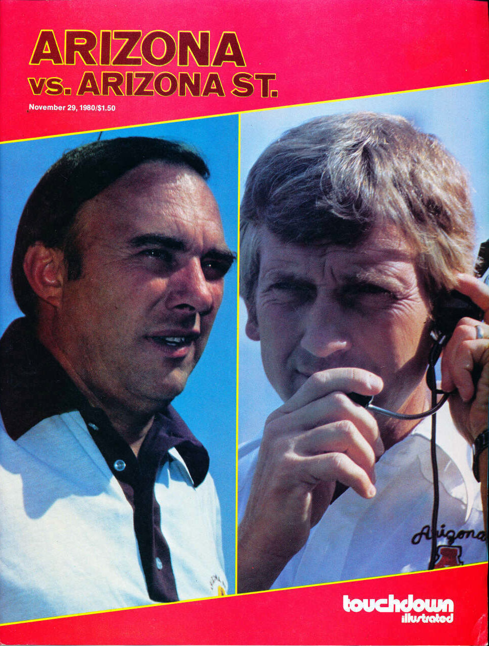 Arizona Wildcats vs. Arizona State Sun Devils (November 29, 1980)