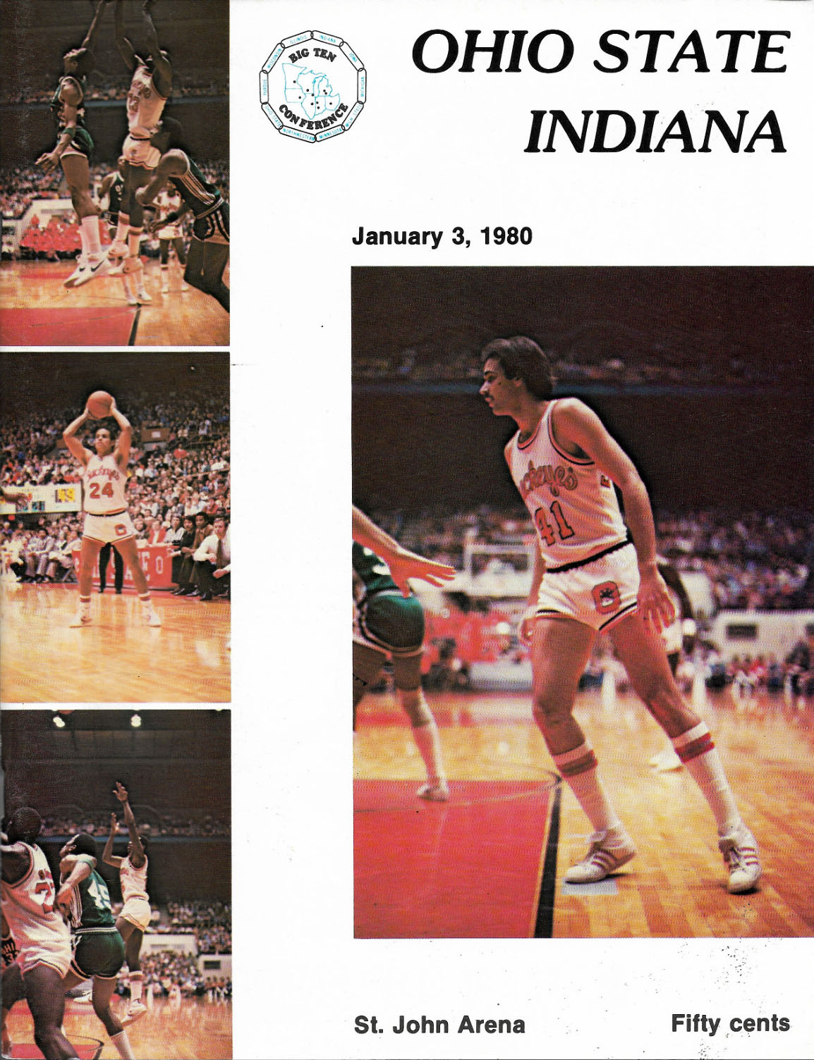 Ohio State Buckeyes vs. Indiana Hoosiers (January 3, 1980)