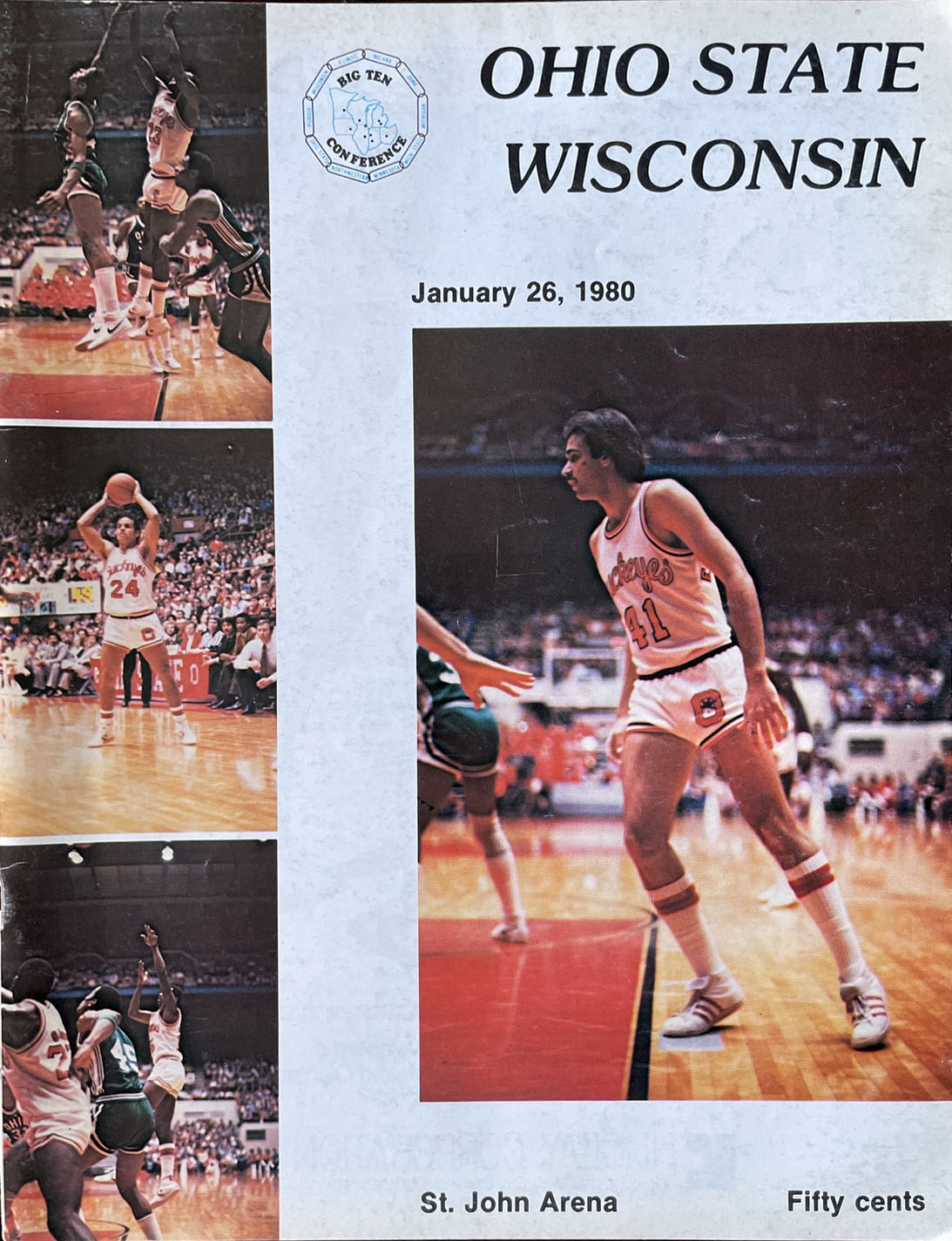 Ohio State Buckeyes vs. Wisconsin Badgers (January 26, 1980)