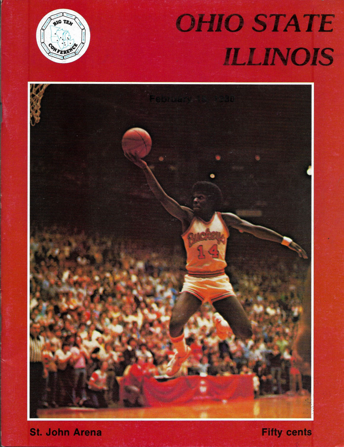 Ohio State Buckeyes vs. Illinois Fighting Illini (February 16, 1980)