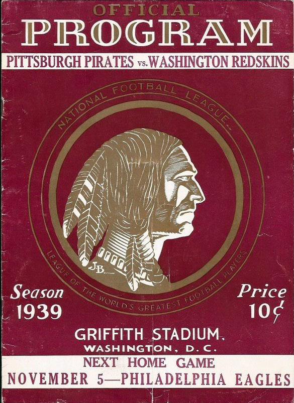 Washington Redskins vs. Pittsburgh Pirates (October 15, 1939)
