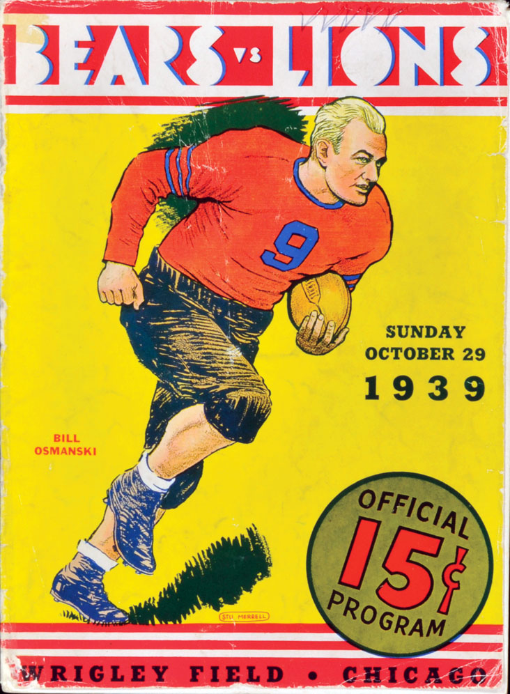 Chicago Bears vs. Detroit Lions (October 29, 1939)